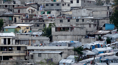 A view of Delmas 32, a neighborhood in Haiti which many residence are beneficiaries of the PRODEPUR- Habitat project, in Delmas 32, Haiti. Photo: © Dominic Chavez / World Bank