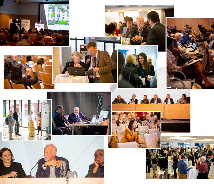 Photo collage from the Think development – Think WIDER conference.