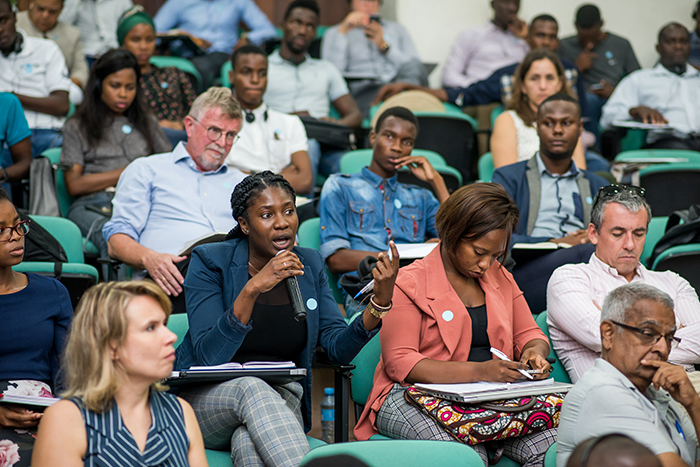 Public Forum on extractive industry and development 26 March 2019 held in Maputo, Mozambique, for the IGM project. Photo by UNU-WIDER. 