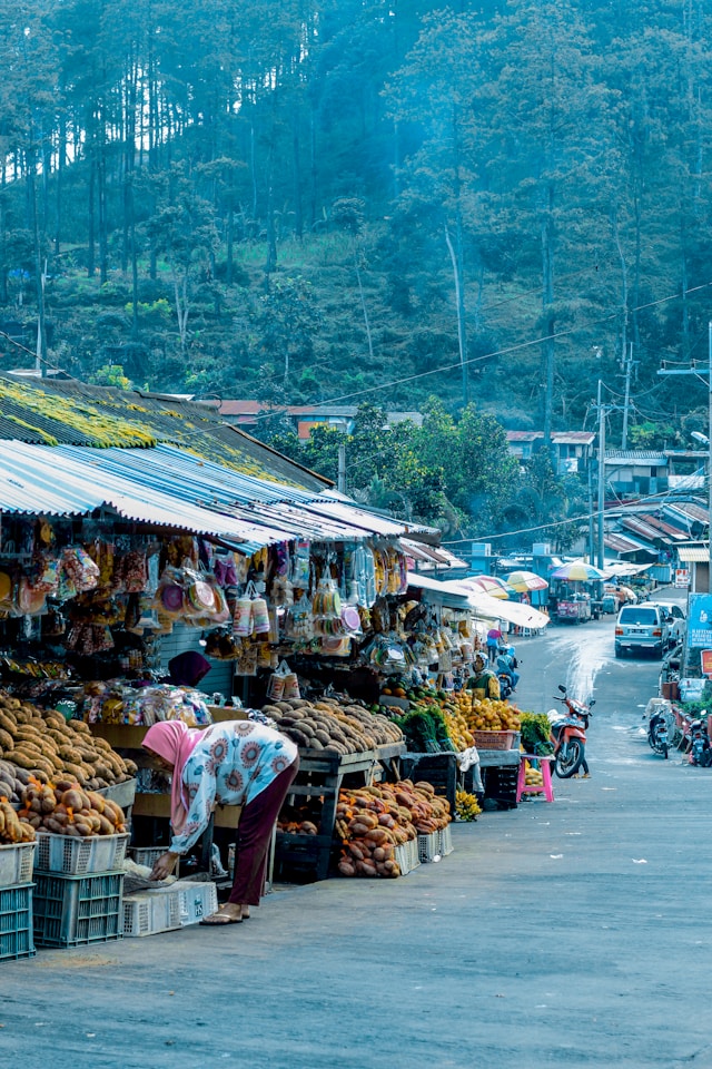 Market in Indonesia