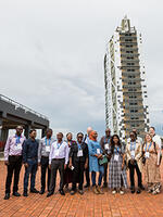 Group photo at the URA data lab April 2023. Image: Kibuuka Mukisa / UNU-WIDER